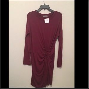 Burgundy red tunic/dress